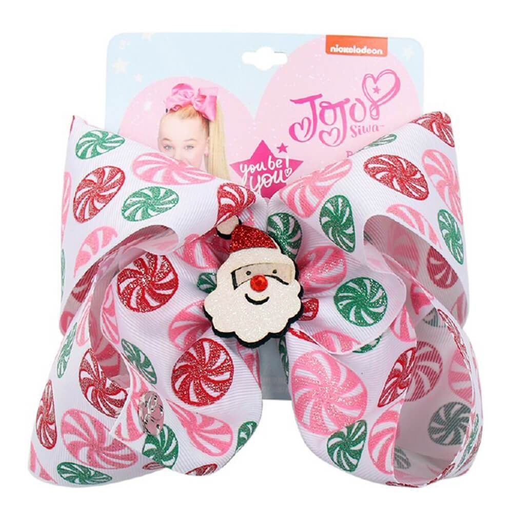 (2) Jojo Siwa Holiday Christmas Hair Bows